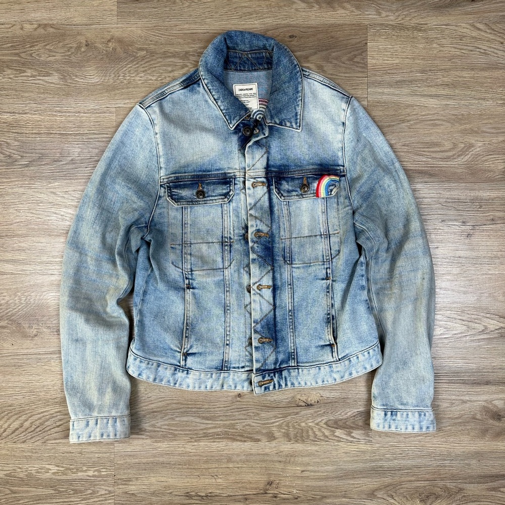 Zadig & Voltaire “LOVE” Denim Jacket